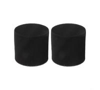 2 tappi per porte per altoparlanti in schiuma a celle aperte, per sintonizzazione audio, ottimizzazione del suono, altoparlanti monitor da studio 35-65 mm (65 x 60)