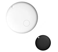 2 targhette wireless compatibili con iOS, mini localizzatore di oggetti portatili, portata 200 m, durata della batteria 10 mesi, ricerca con una chiave, dispositivo anti-smarrimento in tempo reale per