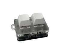 2 Tasti Mini Tastiera Bluetooth Personalizzata Con Luce RGB Hot-swap Macropad Tastiera Copia Gaming Incolla chiave del computer 4 slot usb dispositivo singolo slot singolo slot 2 mani slot gaming mini