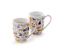 2 tazza Dodo - Tazza di tè - tazza di caffè - Gatto motivo