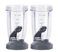 2 Tazze 32oz Con Coperchio Ribaltabile Compatibile For NutriBullet 600W | 900w,Bicchiere Portatile Per Frullati Con Coperchio Ribaltabile A Tenuta Stagna Per Frullatore