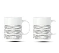 2 tazze da caffè Fuck This Shit da 330 ml, con messaggio nascosto, tazza da tè nascosta, novità creatività umorismo (bianco)