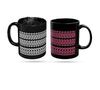 2 tazze da caffè Fuck This Shit da 330 ml, tazza da caffè con messaggio nascosto, tazza da tè nascosta, novità creatività umorismo