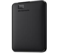 2 TB Elements Portable External Hard Drive - USB 3.0, Black