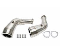 2-teilige Tubo Turbina Inox Ogni 1x Lambda per Audi A6- RS6 C8 A7 Sportback-