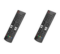 2 telecomandi TV per AKB76037605, telecomando TV a infrarossi migliorato, con chiave Prime Video e Rakuten