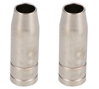 2 teli e 10 punte di contatto rotonde da 0,8 mm torcia MIG Welding Binzel Sty...
