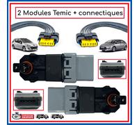 2 Custodia Modulo Comfort Temic Tergicristalli Elettrico + Presa per C4 Picasso