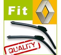 2 Tergicristallo Lame Adatto Specifico Renault Megane 3 III 2005-2008 60/45cm R