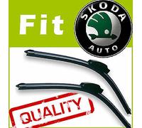 2 Tergicristallo Lame Adatto Specifico Skoda Superb 1 02 2005-08 2008 53/50cm U
