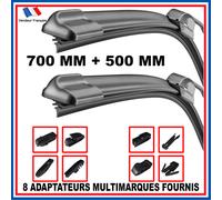 2 Tergicristallo Piatto Lunghezza 700MM+500MM Anteriore Tipo Bosch Audi Q7 (4MB