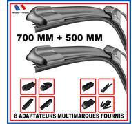 2 Tergicristallo Piatto Lunghezza 700MM+500MM Anteriore Tipo Bosch Audi Q7 (4MB