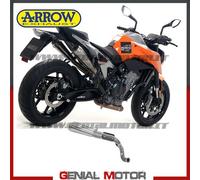 2 Terminali di Scarico Arrow Pro Race Titanio per KTM 790 Duke 2018 > 2019