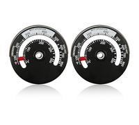 2 termometri magnetici per forni e tubi di fumo, termometro magnetico versatile per il controllo delle zone di riscaldamento, adatto come termometro da forno e termometro