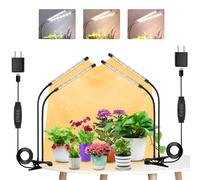 2 teste 2 teste di luce per piante Lampada per Piante LEDs Lampada Piante