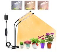 2 teste di luce per piante Lampada per Piante LEDs Lampada Piante Coltivazione