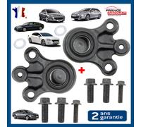 2 Testina di Sospensione AVG + AVD ( Snodo Sferico Triangolo ) per Peugeot 407=
