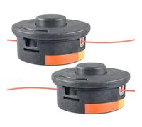2 testine di rasatura AutoCut C25-2, testa di filo M10 x 1,0FLH, testa di filo per motore, testa di trimmer con robusto pomello in acciaio, per testa a filo stice FS55 FS55R FS80 FS85 FS90 FS90R FS100