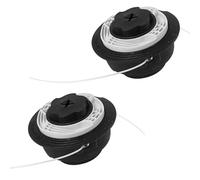 2 testine di rasatura Autocut C6-2, compatibili con STIHL FS38 FS40 FS45 FS50 FSE60 FSE71 FSE81 FSA60R FSA86R KM56 KM94 KM111, testa di ricambio con filo da 2,0 mm per falciatrice e da intonaco