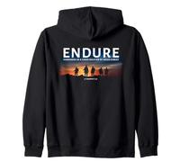 2 Timothy 2:3 Endure Hardness as a Good Soldier of Christ Felpa con Cappuccio