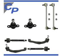 2 Tirante 2 Giunto sferico 2 Asta/Puntone Frontale per VW T5 Multivan SX Destra