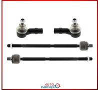 2 Tiranti Snodi Assiali + 2 Teste Trasversale Assale Anteriore Per Ford Focus +