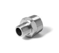 2" to 1-1/2" BSP Male thread reducer 304 stainless steel pipe fittings connector adapter reducer YZWRWRMKTB