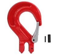 2 Ton Lifting Hook | Alloy Steel Crane Hoist Hook with Secure Latch | Forged Hook for Ship Construction/Industrial Lifting/Heavy Equipment