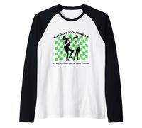 2 Tone Ska Enjoy Yourself It's Later Than You Think Maglia con Maniche Raglan