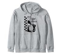 2 Tone Ska One Step Beyond Music Checkerboard Felpa con Cappuccio