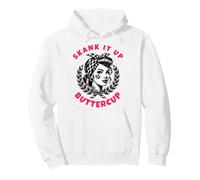 2 Tone Ska Rude Girl Skank it Up Buttercup Felpa con Cappuccio