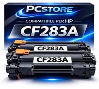 2 Toner CF283A Compatibile HP 83A - per LaserJet Pro M125 M126 M127 M128 M226