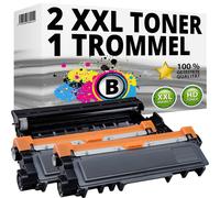 2 Toner Compatibile brother TN-2320 + DR2300 DCP-L2500D L2520DW L2540DN