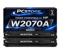 2 Toner Compatibile HP W2070A Nero (117A) - per Laser 150a 150nw MFP 178n 179fnw