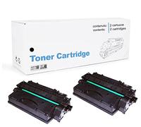 2 Toner Compatibili con HP CF280X 80X Black 6900 Copie - Marca 【Outlet della Stampa】Compatibili con HP LaserJet PRO 400 M 401, PRO M 425dn
