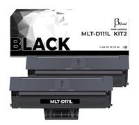 2 Toner compatibili con MLT-D111S MLT-D111L per Stampanti Samsung Xpress SL-M2020w, SL-M2022, SL-M2022W, SL-M2070, SL-M2070FW, SL-M2070W, 1.800 Copie Chip Aggiornato