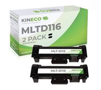 2 toner compatibili con MLT-D116L MLTD116L per Samsung Xpress M2835DW/SEE, Xpress M2825ND/SEE, Samsung Xpress M2675FN/XEC, SL-M2625, SL-M2875 - MLT-D116L/ELS - Nero ogni 3.000 pagine