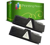 2 Toner Compatibili TK-130 Cartuccia Laser per Kyocera Mita FS-1028MFP FS-1028DP FS-1128MFP FS-1300 FS-1300D FS-1300DN FS-1300DTN FS-1300N FS-1350 FS-1350DN FS-1350N - Nero, Alta Resa