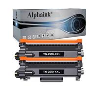 2 TONER COMPATILI TN 2510 XXL PER BROTHER HL-L2865DW MFC-L2960DW MFC-L2980DW