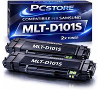 2 Toner D101S / D101 Compatibile per Samsung ML-2160 ML-2165 ML-2165W SCX-3405