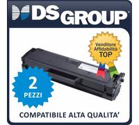 2 TONER MLT-D101S COMPATIBILI PER SAMSUNG SF760P-SCX 3400F 3405F ML2160 ML2165