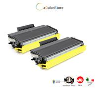 2 Toner per Brother TN3230 DCP 8070 8085 HL 5340 5350 5370 5380 D N L T