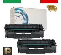 2 Toner per HP Q7553A M2727 M2727MF P2010 P2011 P2012 P2013 P2014 3000 copie