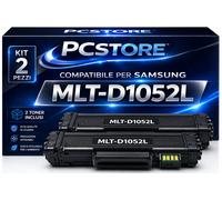2 Toner per Samsung MLT-D1052L / D105 ML1910 ML1911 ML1915 ML2525 SF650 SCX4623