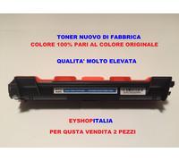 2 TONER PER STAMPANTE BROTHER MFC1910W COMPATIBILE TN1050 COLORE NERO