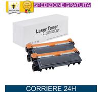 2 TONER TN-2320 COMPATIBILE BROTHER HL L2300D L2340DW L2360DN L2365DW L2320D