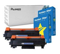 2 TONER TN-2420 PER BROTHER MFC L2710DW L2710DN L2710 L2750DW L2730DW + 2 RISME