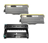2 toner TN2120 e 1 tamburo DR2100, compatibili con Brother TN2120 DR2100 per Brother DCP-7030 DCP-7040 DCP-7045N HL-2140 HL-2150N HL-2170 HL-2170W MFC-7320 MFC-7340 MFC-740 40N MFC-7. 840 W