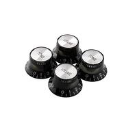 2 Tono 2 Manopole Volume Pulsanti Controllo Chitarra Argento Cappello Top Potenziometro C Pulsanti Chitarra Per Cucire
