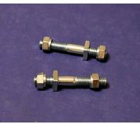 2 Top Post Batteria Doppio Filettato Terminal Bulloni 5/16-18 " Per Aggiungere A